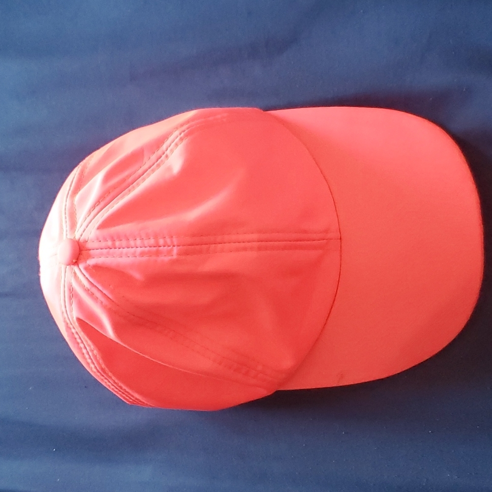 Neon pink one size fits all baseball cap